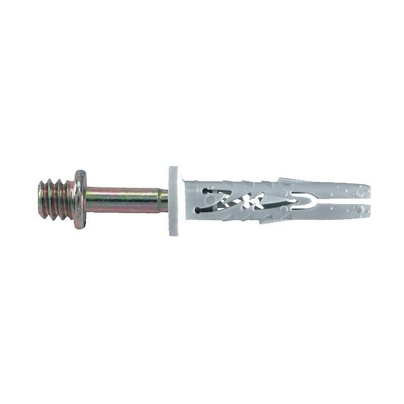 Cheville à frapper hit-m p douille plate avec patte à vis - 6 x 32 mm - boîte de 100 pièces Spit