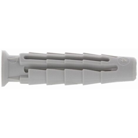 Chevilles universelles PRO 6 avec collerette diamètre 8mm longueur 40mm, bidon de 500 pièces - SPIT