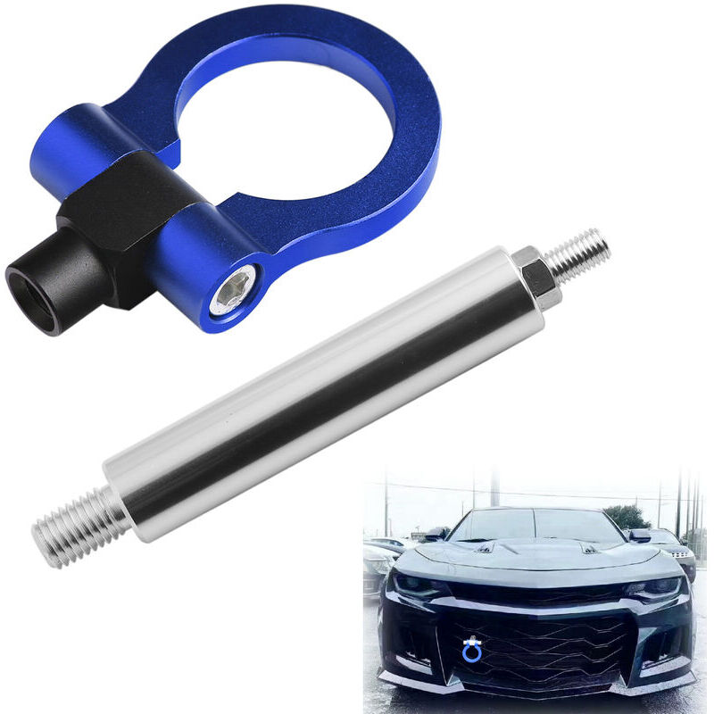 Chevrolet Camaro Big Huang Feng crochet de remorque spécial modifié anneau de remorque décoratif pare-chocs avant crochet de remorquage en métal