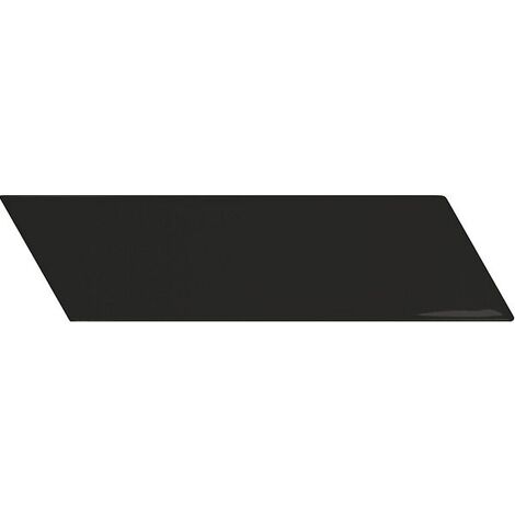 Chevron Wall black brillant ou mat 18,6x5,2 cm - réf. 23356-23366-23357-23367 - 0.5m²