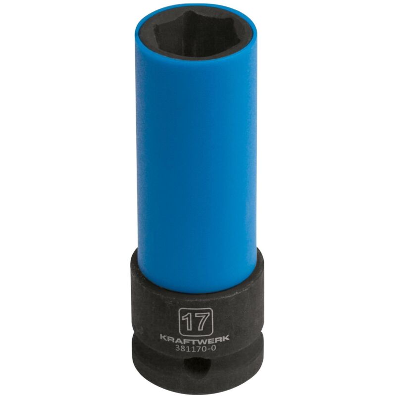 Chi. a buss. tipo lungo a macc. prof. 1/2'' 17 mm con protez