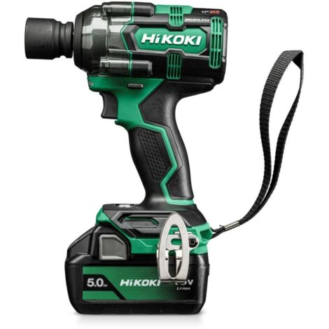 Chiave a batteria 18V - 1/2' HIKOKI - BRUSHLESS - 345 Nm - IP56 - MV - 2x 5.0Ah in HSC II - WR18DHWPZ