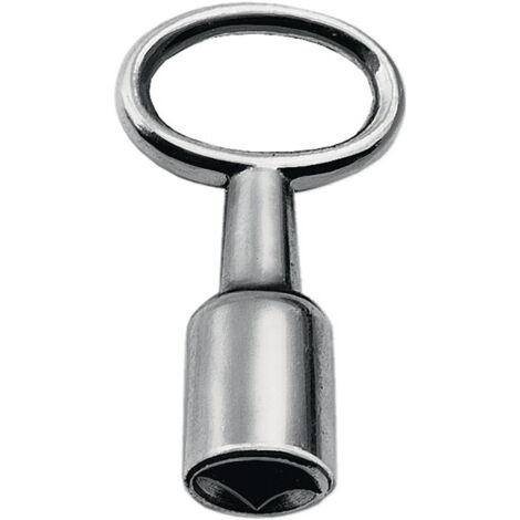 Chiave a brugola SW8mm nichelata con interno a 4 punte