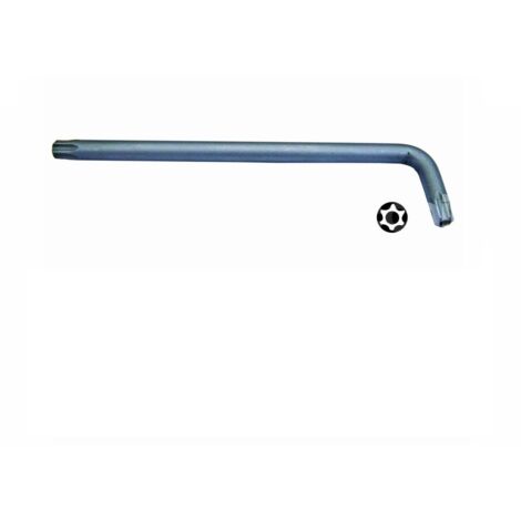 CHIAVE A BRUGOLA TORX MASCHIO Tx15 - INACCIAIO CROMO VANADIO - IMPRONTA A STELLA