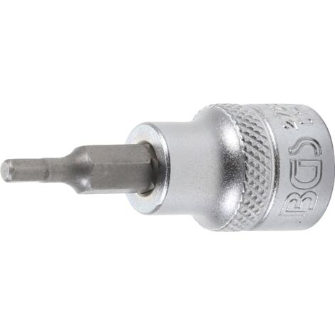 Chiave a bussola  10 mm (3/8")  esagono interno 1/8"