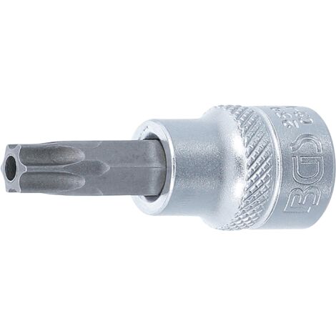 Chiave a bussola  10 mm (3/8")  profilo a T (per Torx) con alesatura T45