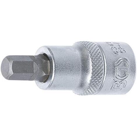 Chiave a bussola  12,5 mm (1/2")  esagono interno 9 mm