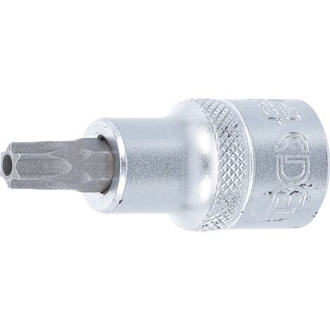 Chiave a bussola  12,5 mm (1/2")  profilo a T (per Torx) con alesatura T45