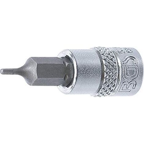 Chiave a bussola  6,3 mm (1/4")  esagono interno 1,5 mm