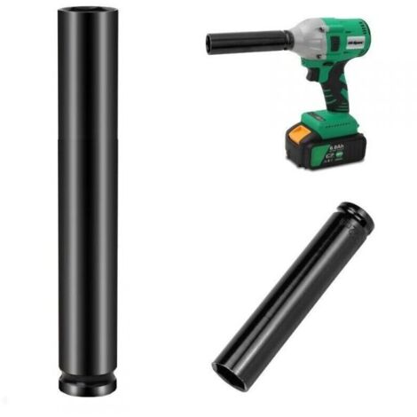 Chiave a bussola esagonale a impatto rinforzata lunga 195mm attacco 1/2" 19MM