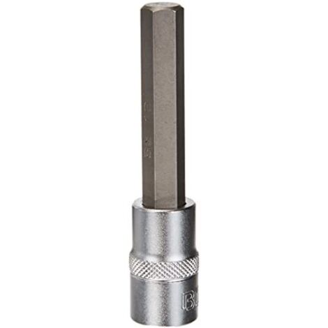 Chiave a bussola  lunghezza 100 mm  12,5 mm (1/2")  esagono interno 12 mm