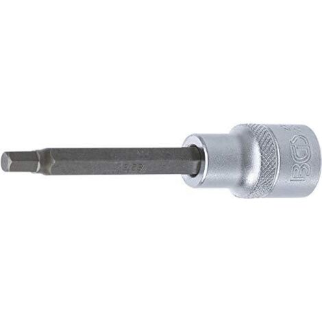 Chiave a bussola lunghezza 100 mm 12,5 mm (1/2") esagono interno 6 mm