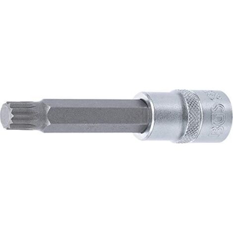 Chiave a bussola  lunghezza 100 mm  12,5 mm (1/2")  poligonale interno (per XZN) M12