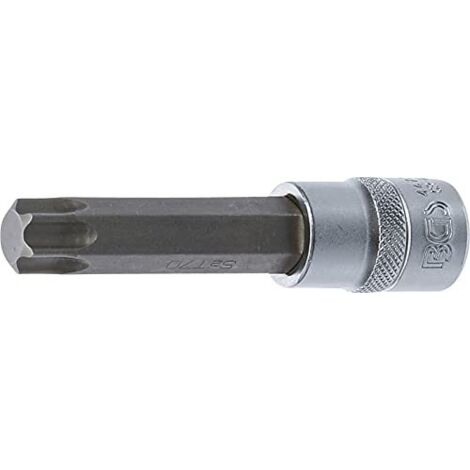 Chiave a bussola  lunghezza 100 mm  12,5 mm (1/2")  profilo a T (per Torx) T70