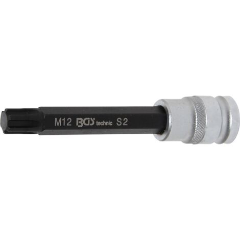 Chiave a bussola  lunghezza 120 mm  12,5 mm (1/2")  profilo a cuneo (per RIBE) M12