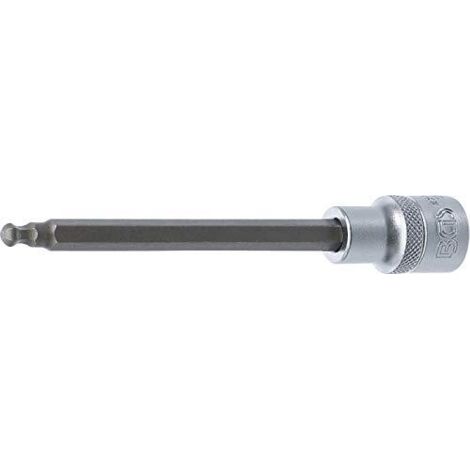 Chiave a bussola  lunghezza 140 mm  12,5 mm (1/2")  esagono interno con testa sferica 6 mm