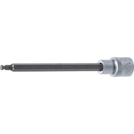 Chiave a bussola  lunghezza 160 mm  12,5 mm (1/2")  esagono interno con testa sferica 5 mm