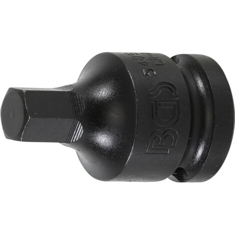 Chiave a bussola  lunghezza 42 mm  12,5 mm (1/2")  esagono interno 10 mm