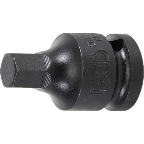 Chiave a bussola  lunghezza 42 mm  12,5 mm (1/2")  esagono interno 11 mm