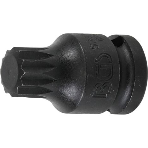Chiave a bussola  lunghezza 43 mm  12,5 mm (1/2")  poligonale interno (per XZN) M16