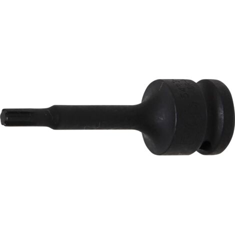 Chiave a bussola  lunghezza 75 mm  12,5 mm (1/2")  profilo a cuneo (per RIBE) M6