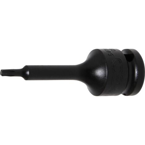 Chiave a bussola  lunghezza 75 mm  12,5 mm (1/2")  profilo a T (per Torx) T20