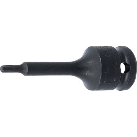 Chiave a bussola  lunghezza 75 mm  12,5 mm (1/2")  profilo a T (per Torx) T25