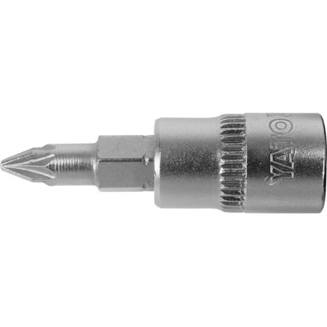 Chiave a bussola PZ1 da 1/4" con gambo da 37 mm