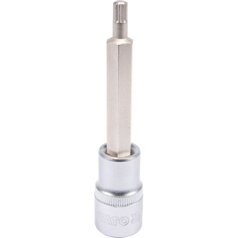 Chiave a bussola scanalata 1/2 M6 L100MM