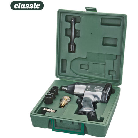 Chiave a choc pneumatica da 1/2 con kit AK700 320N, pressione 6,5 kg/cm² - Mota Herramientas