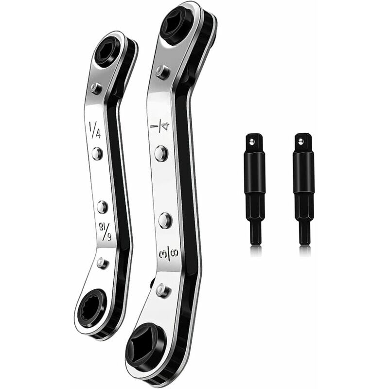 Chiave a cricchetto a 4 pezzi Serie CT122 Chiave