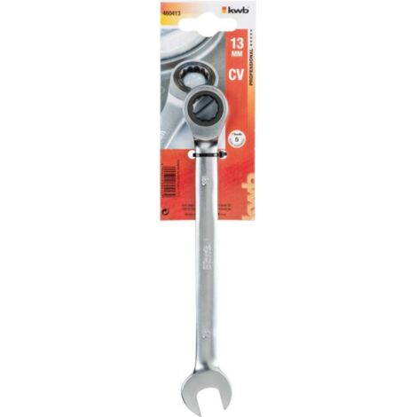 Chiave a cricchetto kwb 460413 acciaio cromo-vanadio 72 denti