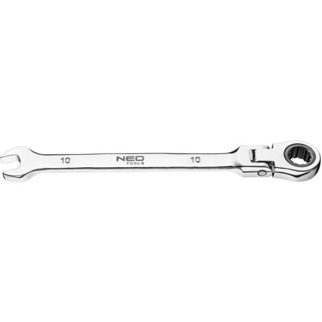 Chiave a cricchetto neo 09-052 articolazione flessibile meccanismo 72 denti