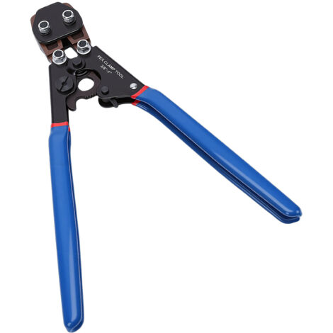 Chiave a cricchetto per la rimozione di fascette PEX, strumento per la rimozione di raccordi a crimpare per tubi in acciaio inossidabile da 3/8" a 1".