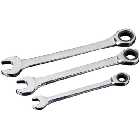Chiave a cricchetto rapida con finitura a specchio opaco satinato, chiave a forchetta a doppio uso, chiave per utensili a sgancio rapido automatico