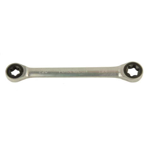 Chiave a cricchetto Torx e6 / e8