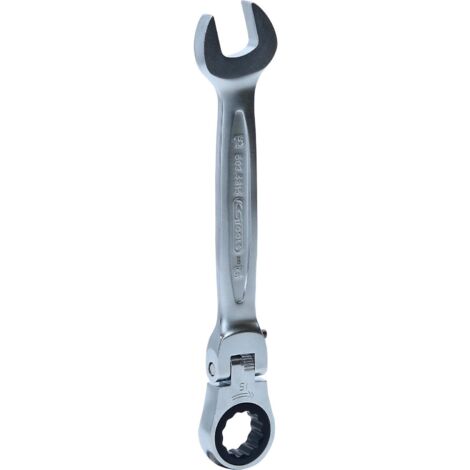 Chiave a cricco combinata snodata GEAR c.bloccaggio,15mm