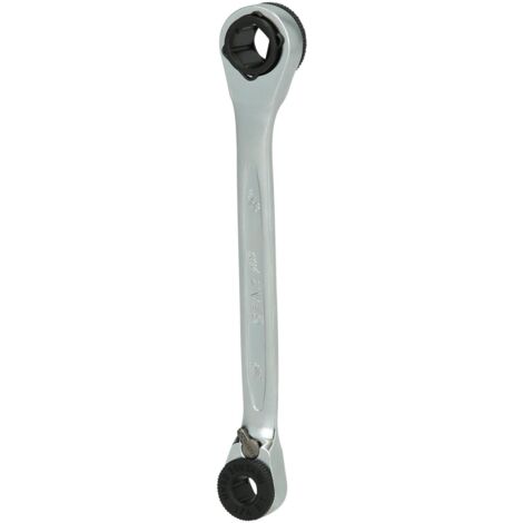 Chiave a cricco poligonale corta p.inserti reversibile GEAR,1/4"x5/16"