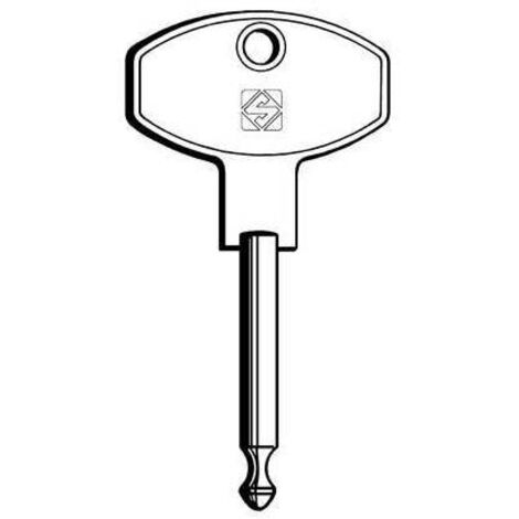 CHIAVE A CROCE OMEC XOM2 SILCA - ACCIAIO NICHELATO  - 2 pezzi