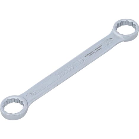 Chiave a doppio anello  extra piatta  16 x 17 mm