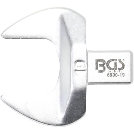 Chiave a forchetta ad innesto 19 mm sede 9 x 12 mm