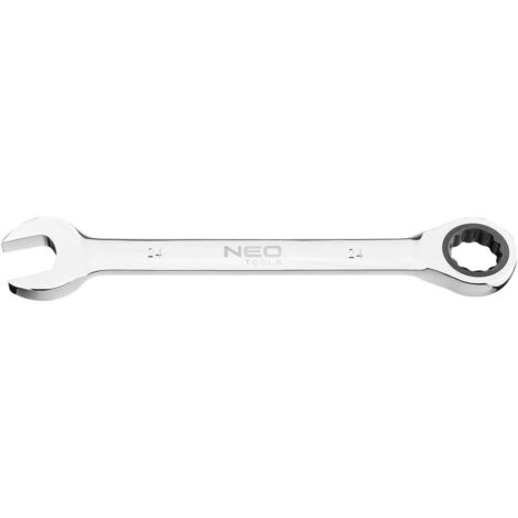 Chiave a forchetta con cricchetto, 24 mm