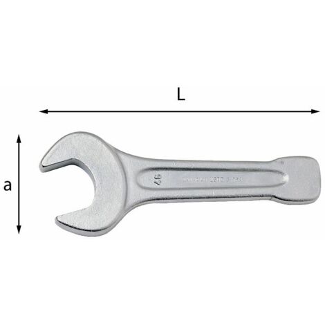 CHIAVE A FORCHETTA SEMPLICE A PERCUSSIONE 249 27 MM