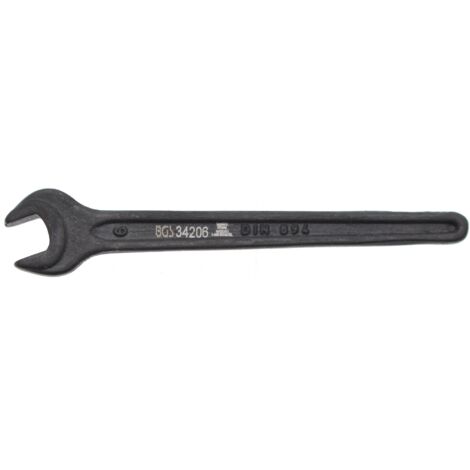 Chiave a forchetta semplice  DIN 894  6 mm