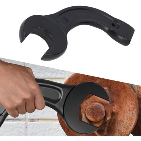 Chiave a maschio per impieghi gravosi, a testa singola, realizzata in acciaio ad alto tenore di carbonio, lavorata con precisione e trattata termicamente, 34 mm / 1,34 pollici, per lavori di riparazio