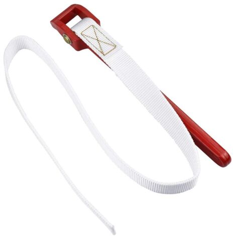 Chiave a nastro universale, chiave a nastro in gomma da 85 cm, chiave a nastro per filtro dell'olio per apriscatole, filtro dell'olio del trattore, rubinetto della doccia