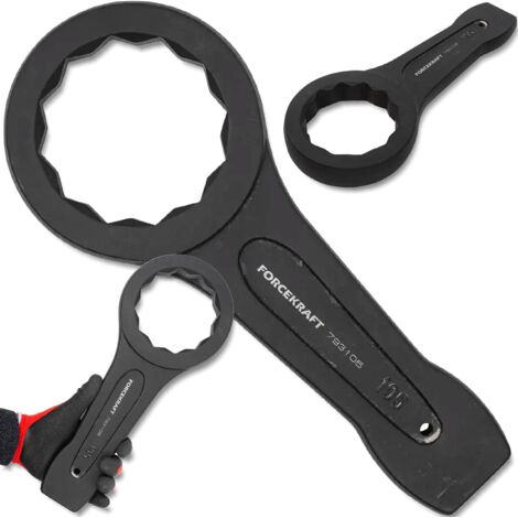 Chiave a percussione FORCEKRAFT per MANOMISSIONE 105mm 400mm Cr-Mo