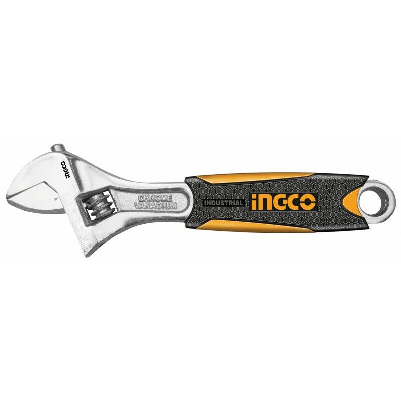 Image of Ingco - chiave a rullino regolabile da 250 mm Impugnatura Soft Touck