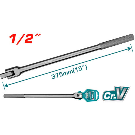 CHIAVE A SNODO SNODATA SNODABILE ATTACCO BUSSOLA 1/2" 375mm TOTAL