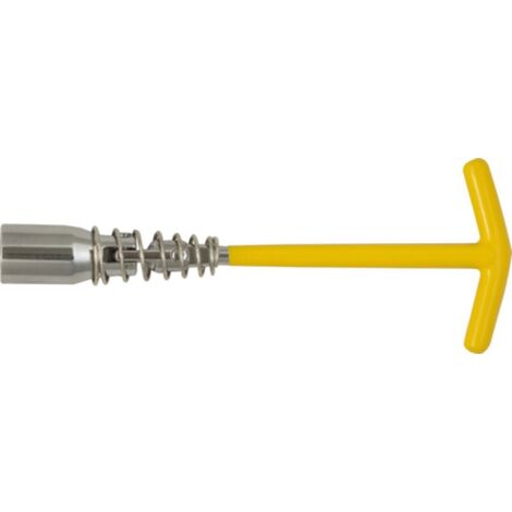 CHIAVE A T CANDELA CON SNODO DOPPIO 21MM MAURER - CF. BLISTER